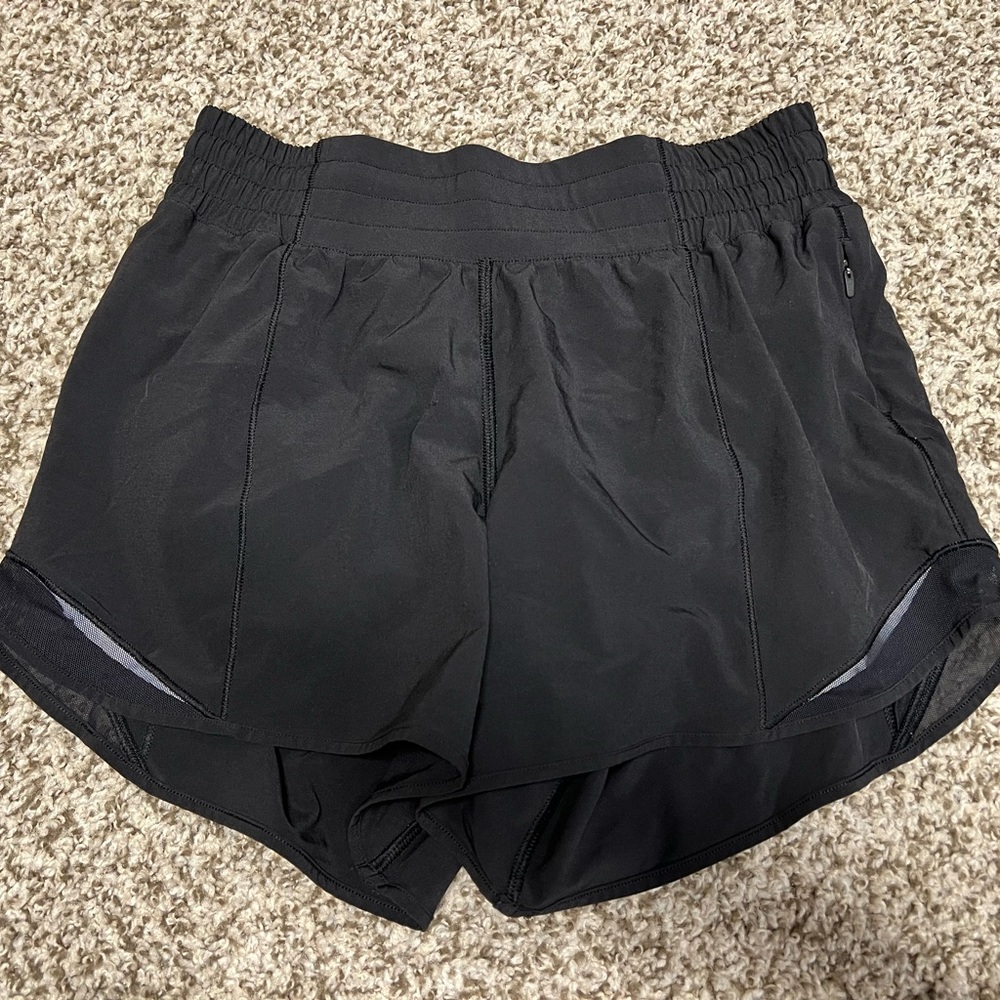 Black Women's Lululemon Shorts